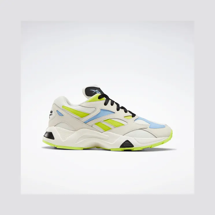 Reebok Aztrek 96 Schoenen Stucco / Fluid Blue / Semi Solar Yellow
