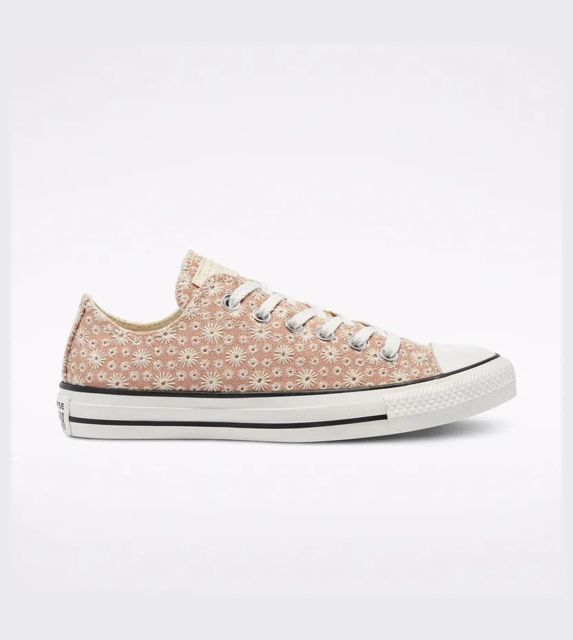 Converse Canvas Broderie Chuck Taylor All Star Low Top Vachetta Beige/natural Ivory (571283C)