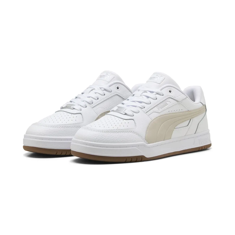 Puma Caven III Plus- “Puma White / Silver Fog / Gum” (404490_11)