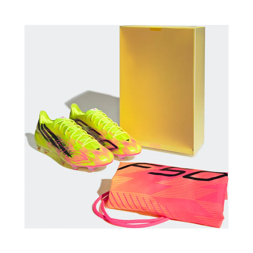 adidas F50 Hyperfast Evo Firm Ground Football Boots “Team Solar Yellow 2 / Core Black / Solar Turbo” (KJ6106)