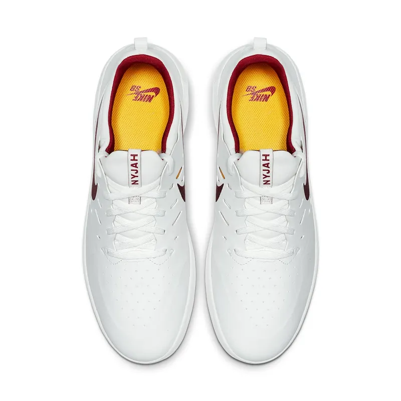 Nike SB Nyjah Free Summit White Team Crimson Summit White/Team Crimson-University Gold-Midnight Navy (AA4272-102)