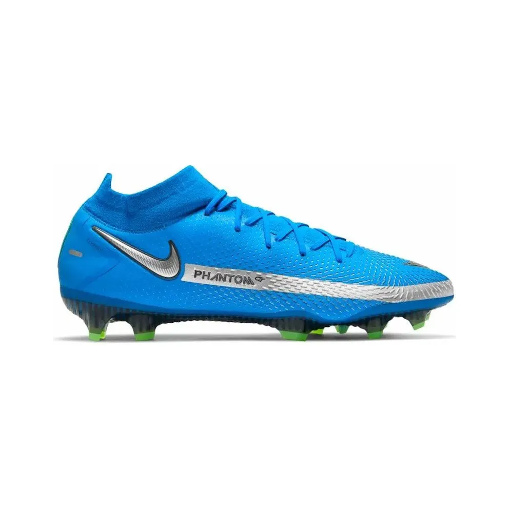 Nike Phantom GT Elite DF FG Photo Blue Metallic Silver (CW6589-400)