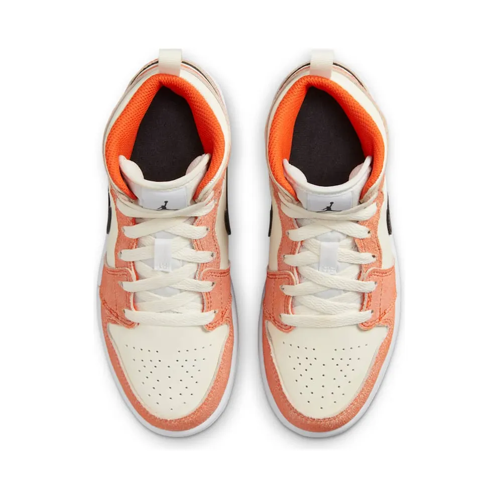 Jordan 1 Mid TD “Orange Suede” (DV1341-800)