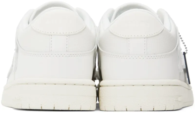 AMIRI White Skel Top Low Sneakers (MFS003-194)