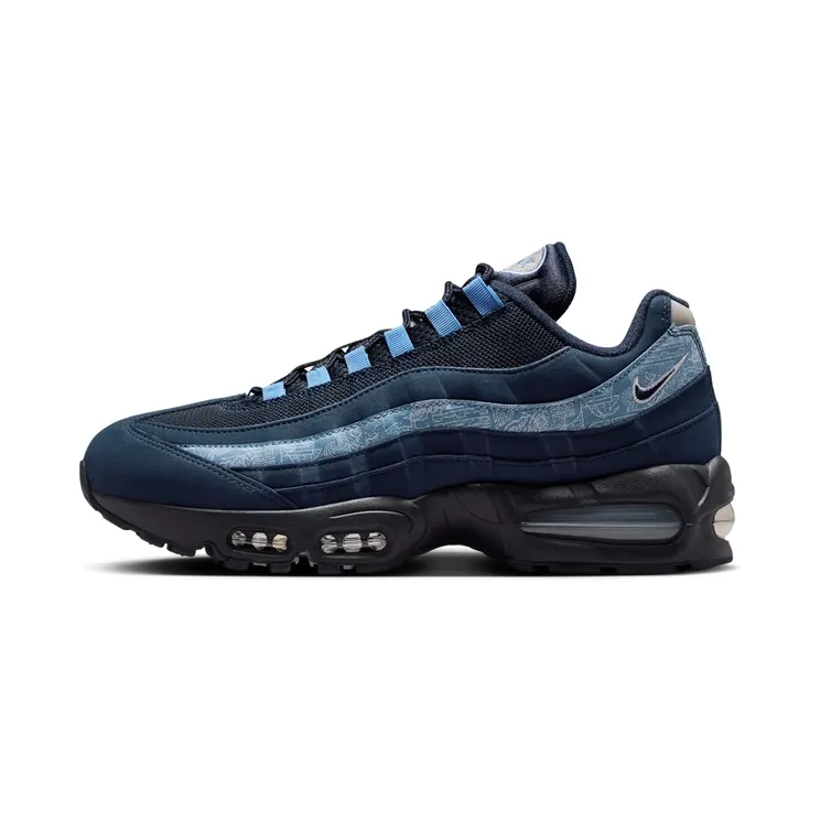 Nike Air Max 95 SE Big Bubble Obsidian Work Blue “Multi-Colour / White / Black” (IU2254-900)