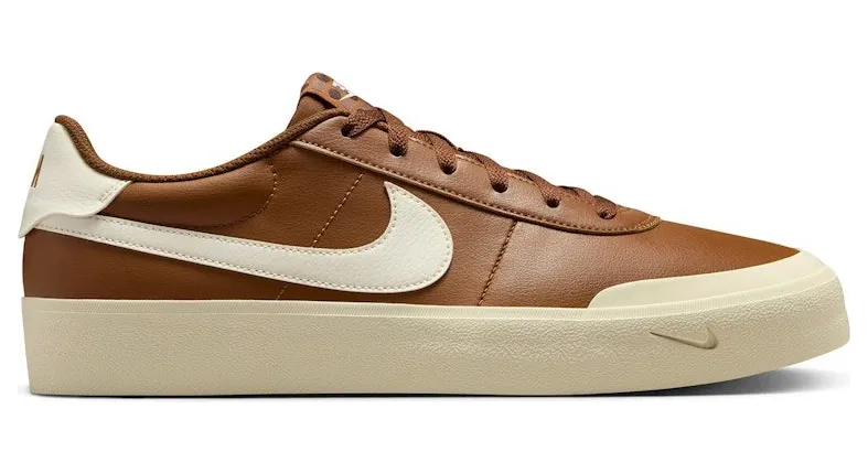 Nike Court Shot Light British Tan Coconut Milk Track Brown Soft Pearl (FQ8146-201)