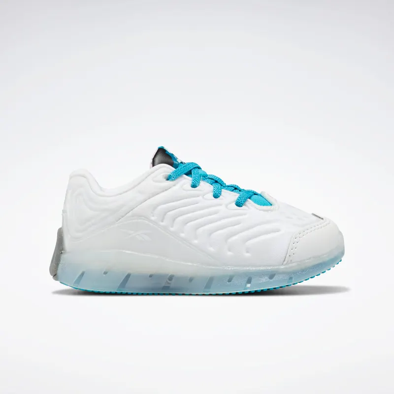 Reebok Ghostbusters Zig Kinetica Shoes White / Feather Blue / Silver Metallic (H03296)
