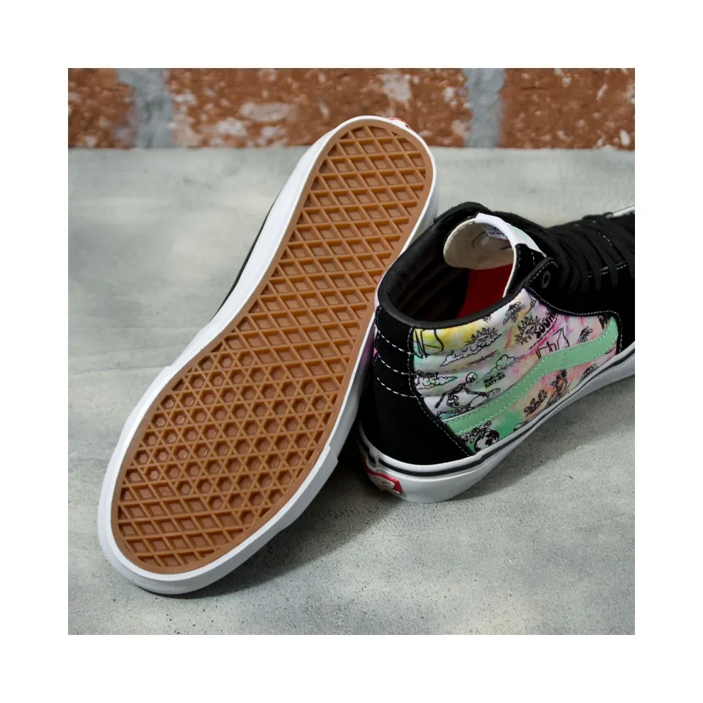 VANS Shroom Doom Skate Sk8-hi Shoes Black (VN0A5FCCAPI)