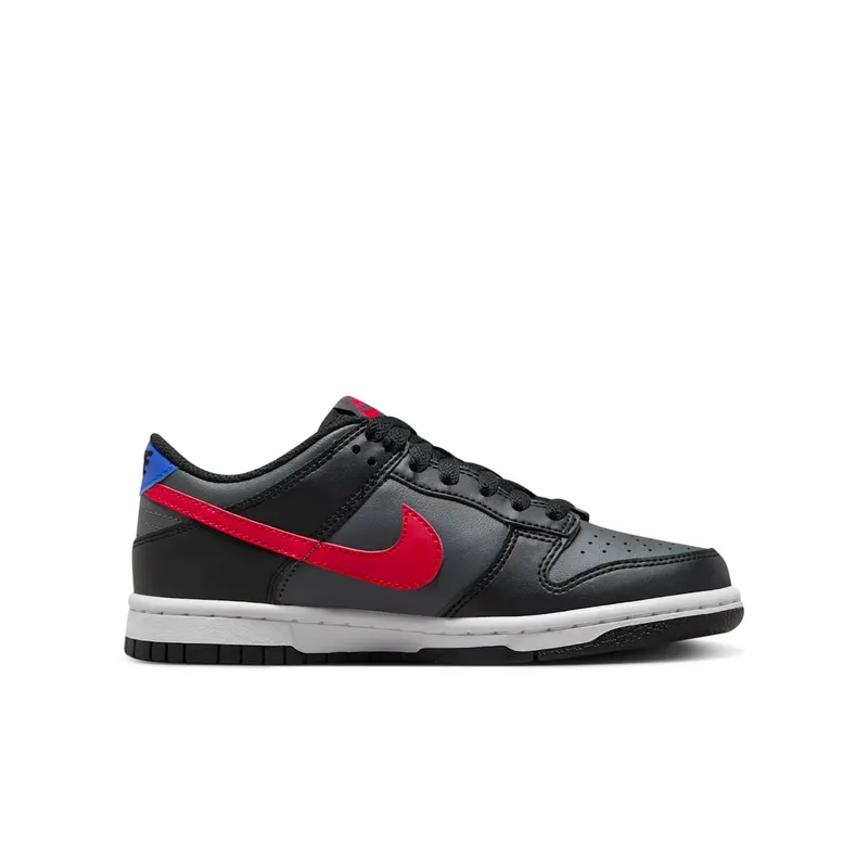 Nike Dunk Low GS “Black / University Red” (FV0373-001)