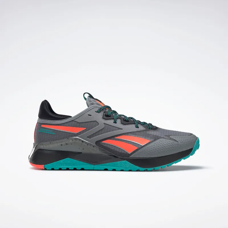Reebok Nano X2 TR Adventure Pure Grey 5 / Core Black / Classic Teal (GY2117)