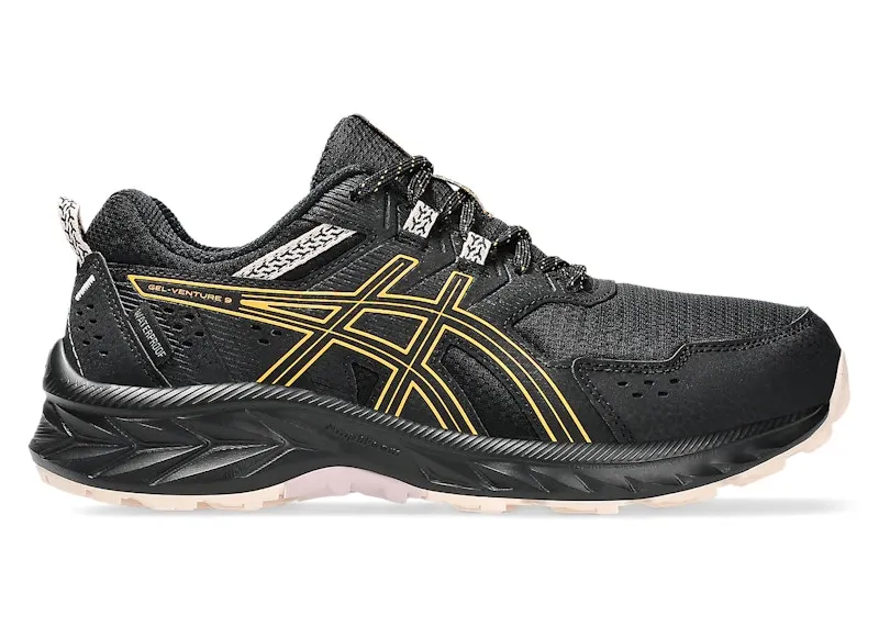 ASICS Gel-Venture 9 Waterproof Black Stadium Orange (1012B519-004)