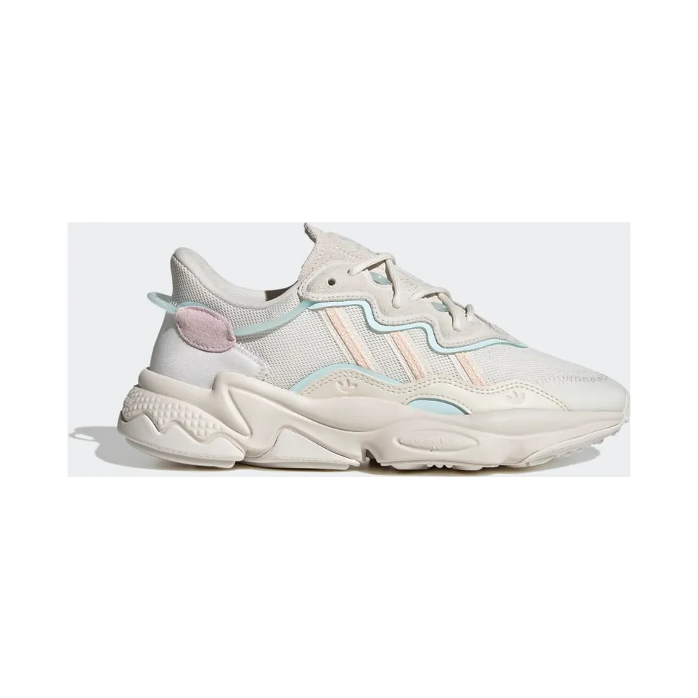 adidas OZWEEGO Schuh Cloud White / Bliss Orange / Almost Blue (GW6803)