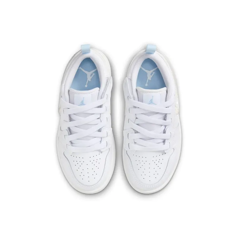 Air Jordan 1 Low ALT SE PS “Glitter Swoosh” (FQ9113-100)