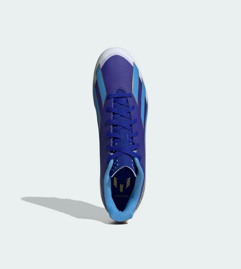 Adidas Messi Club FG “X Crazyfast – Blue/White/Light Blue” (ID0724)
