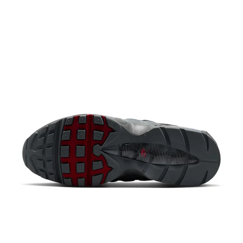 Nike Air Max 95 – “Black / Smoke Grey / Dark Smoke Grey / Tough Red” (HM4740-015)