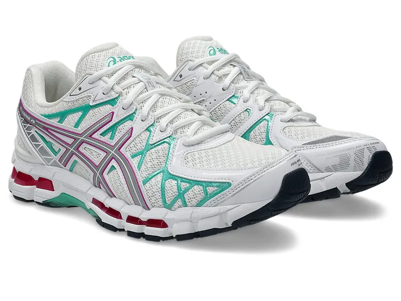 ASICS GEL-KAYANO 20 “White / Aurora Green” (1203A388-105)