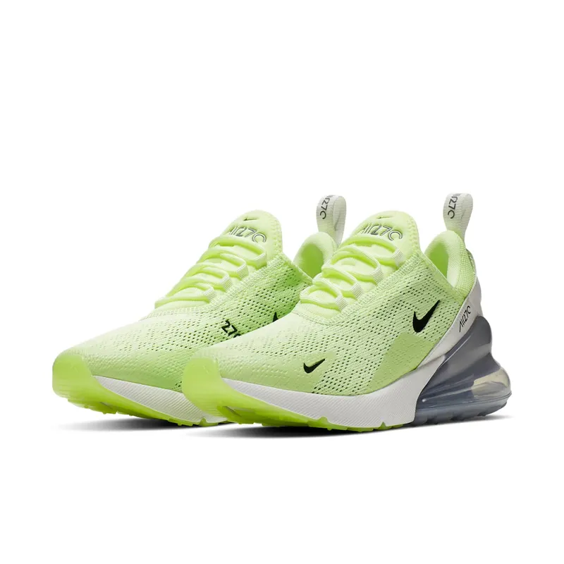 Nike Air Max 270 Barely Volt (W) Barely Volt/Summit White/Metallic Silver (CI9909-700)