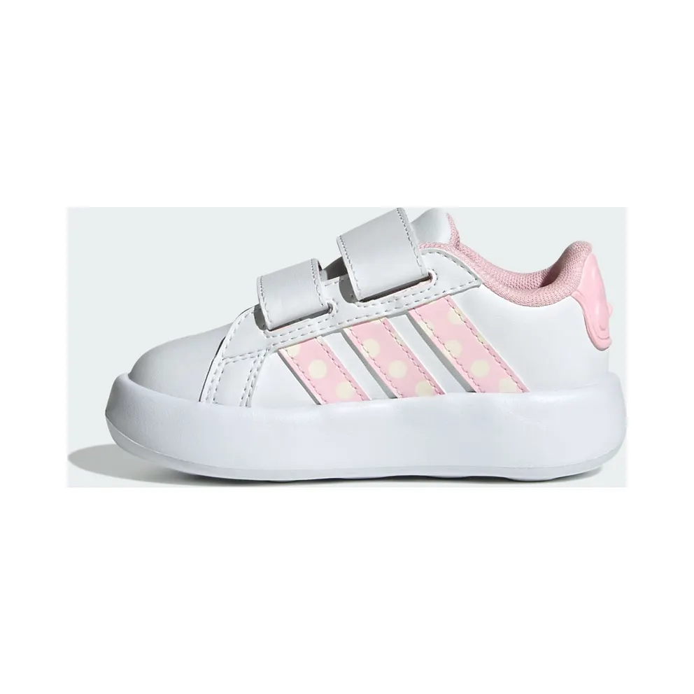 Adidas adidas x Disney Minnie Mouse Grand Court Kids Cloud White / Clear Pink / Chalk White (JR8130)