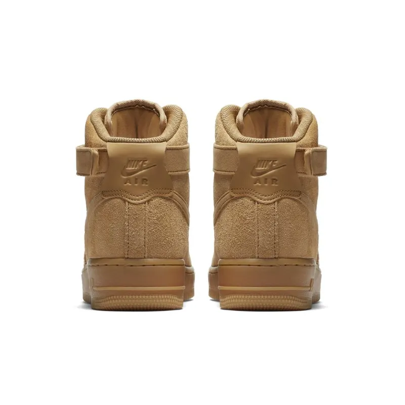 Nike Air Force 1 High Elemental Gold (W) Elemental Gold/Elemental Gold-Gum Light Brown-Ale Brown (860544-700)