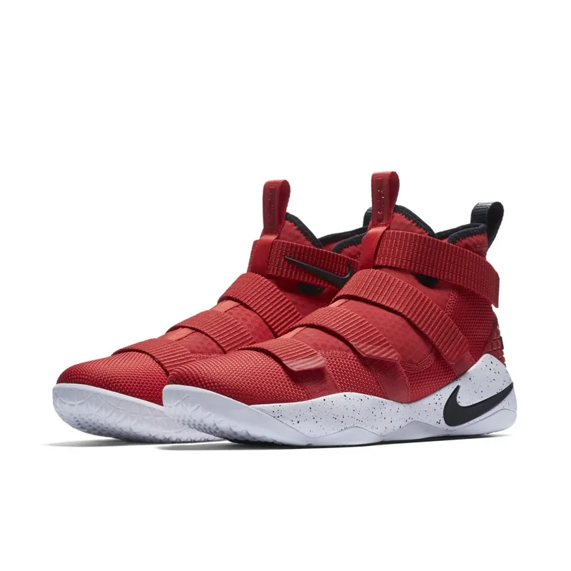 Nike LeBron Zoom Soldier 11 University Red White University Red/White-Total Crimson-Black (897644-601)