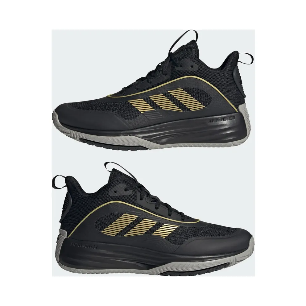 Adidas Own the Game 3 Core Black / Gold Metallic / Mgh Solid Grey (IF4566)