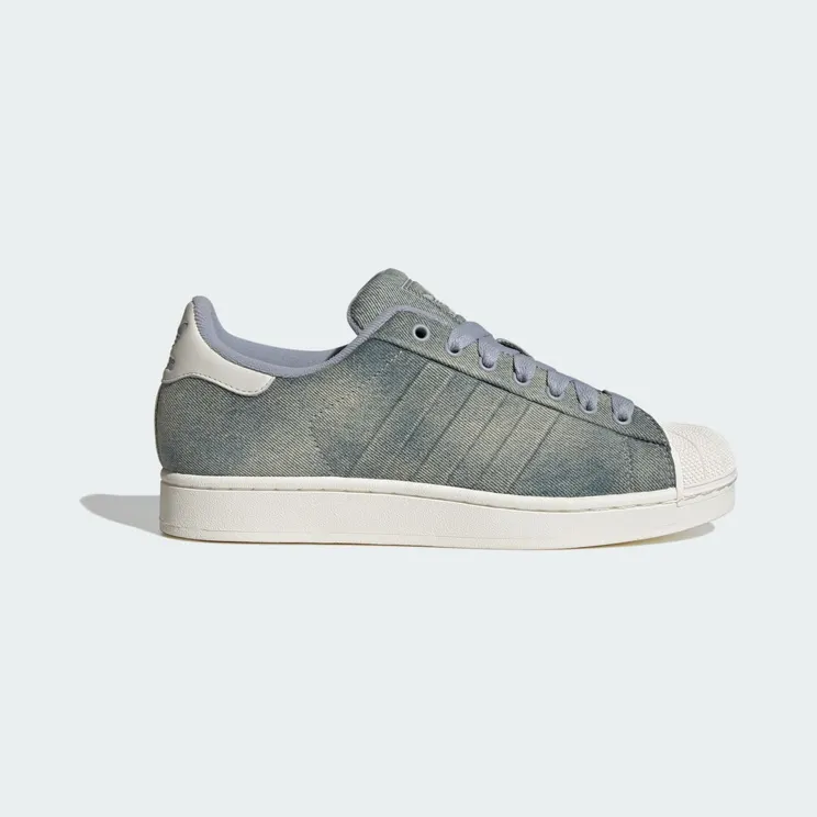 Adidas SUPERSTAR II Halo Silver / Halo Silver / Core White “Denim” (IH9246)