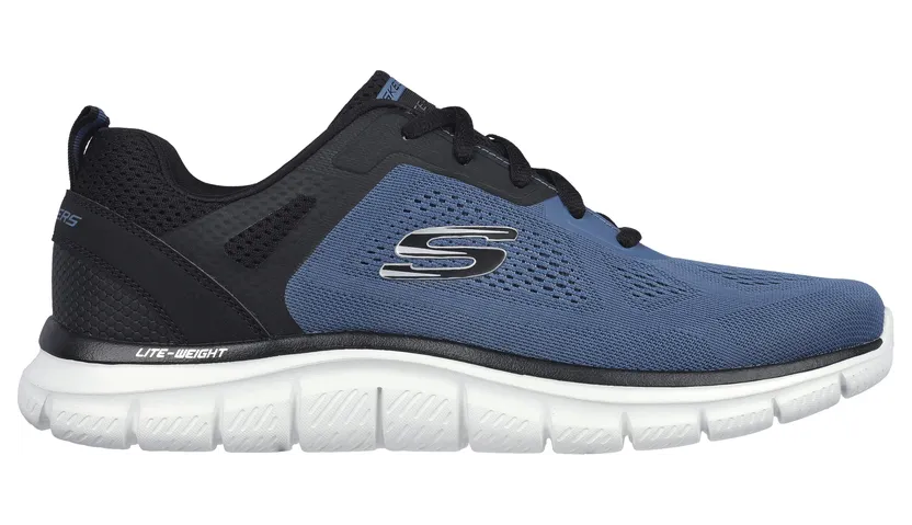 Skechers Track – Broader – Blauw / Zwart – “Blauw” (232698 BLBK)