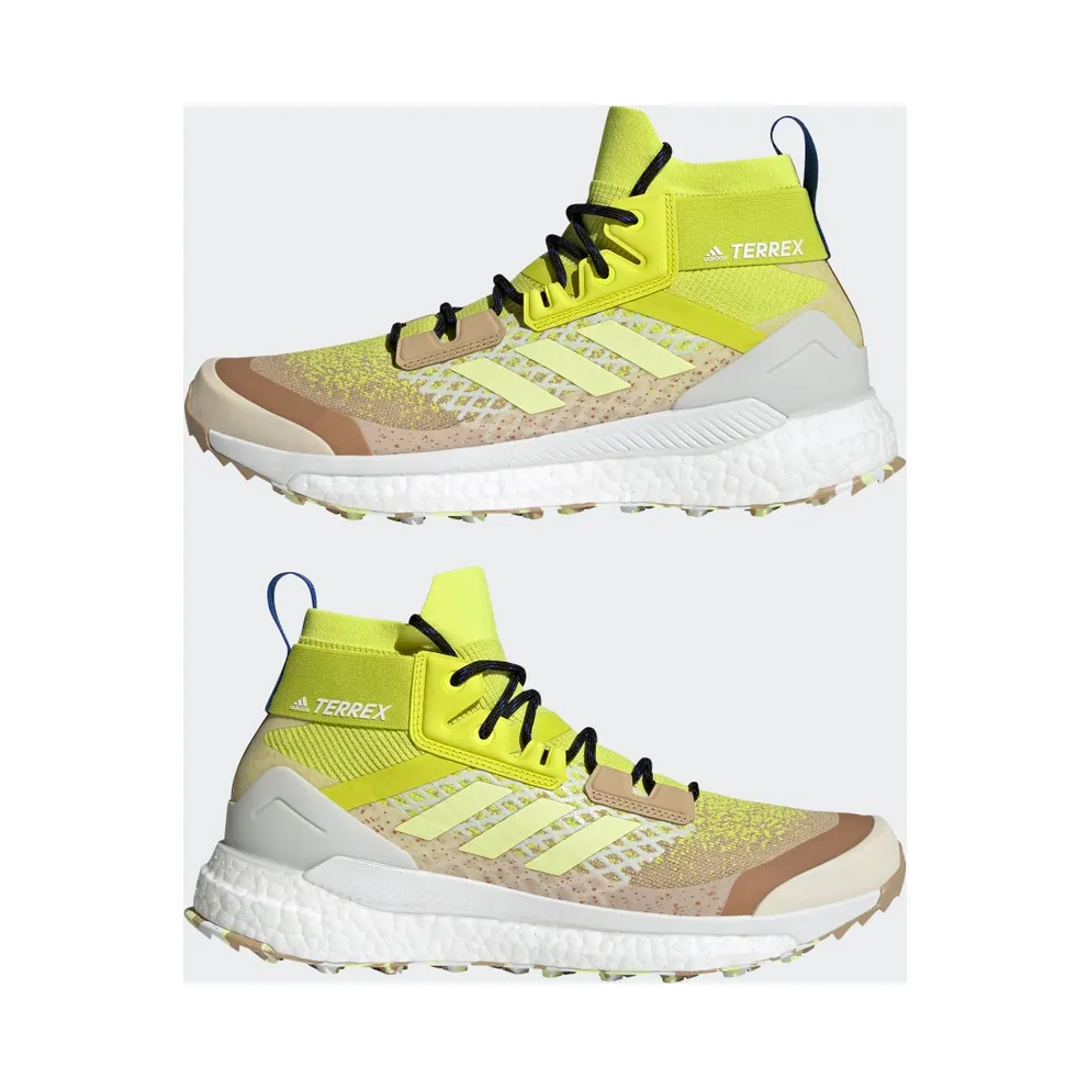 Adidas Terrex Free Hiker Primeblue Hiking Beige Tone / Pulse Yellow / Acid Yellow (FZ3627)