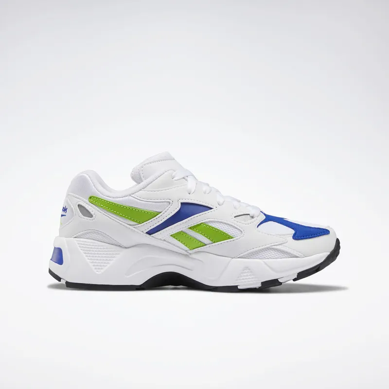Reebok Aztrek 96 Shoes White / Semi Solar Green / Semi Solar Green