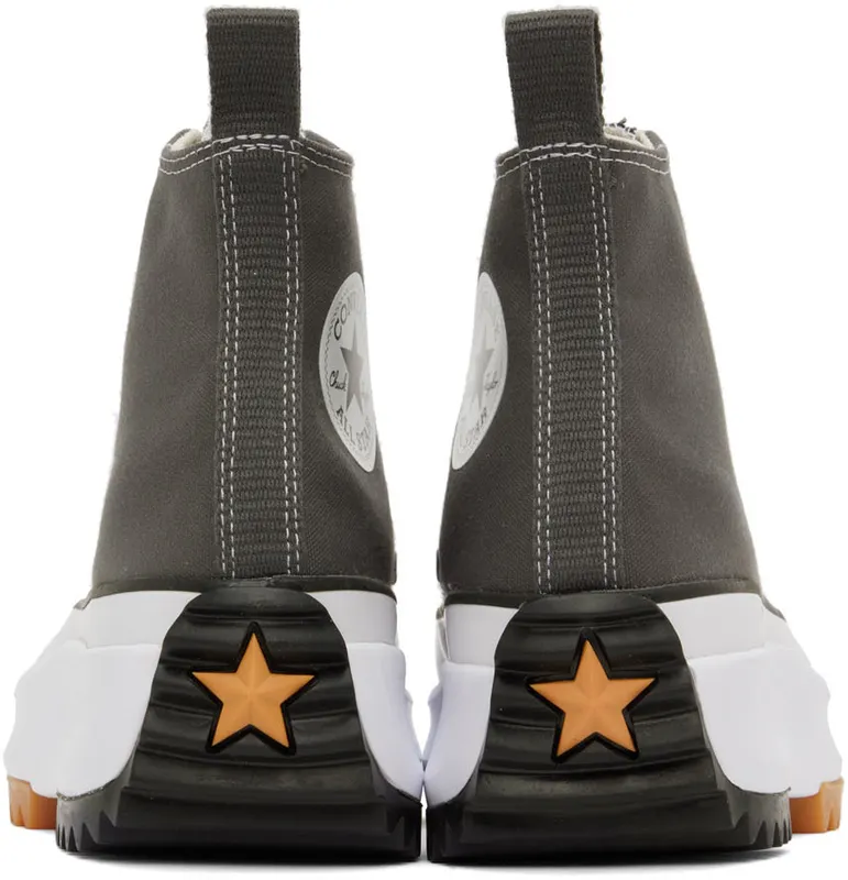 Converse Run Star Hike Platform Seizoenskleur Iron Grey/Black/White (A03703C)