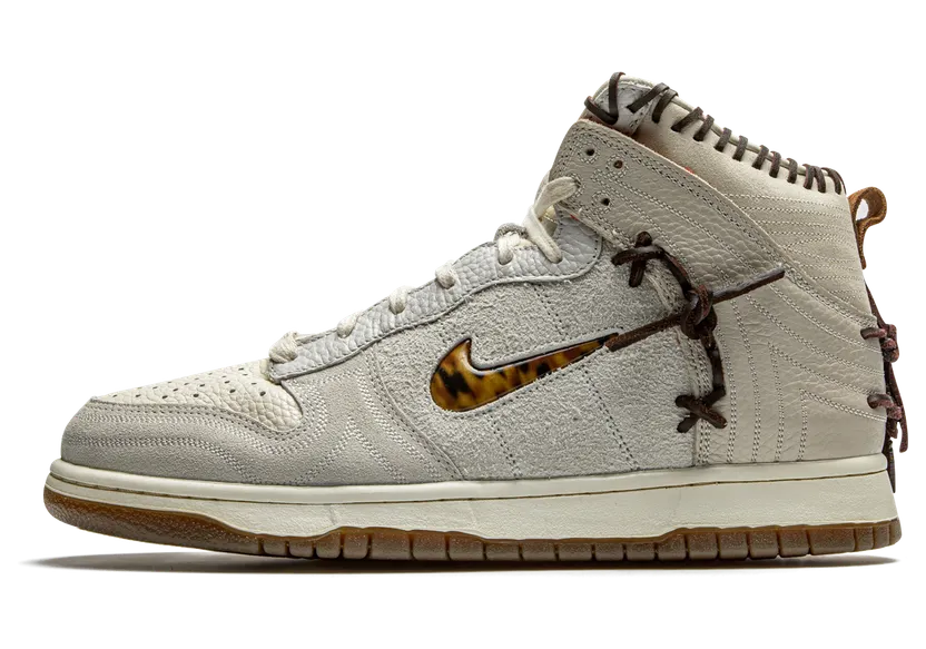 Nike Bodega x Dunk High Sail/Multi-Color/Birch/Rustic (CZ8125-100)