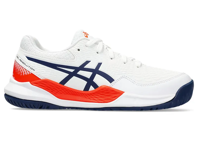 Asics Gel-resolution 9 Gs White/Blue Expanse (1044A067.103)