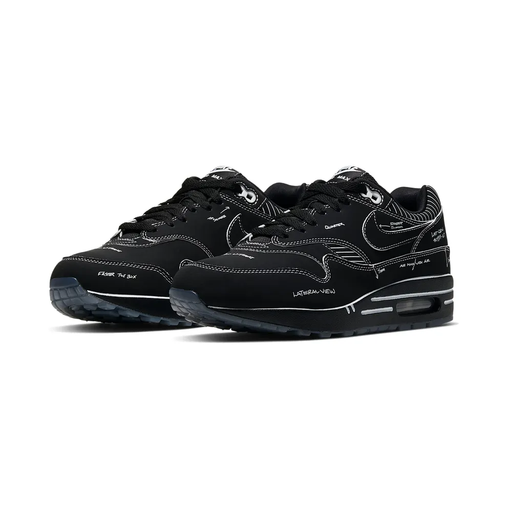 Nike Air Max 1 ‘Sketch To Shelf’ Black (2019) (CJ4286-001)
