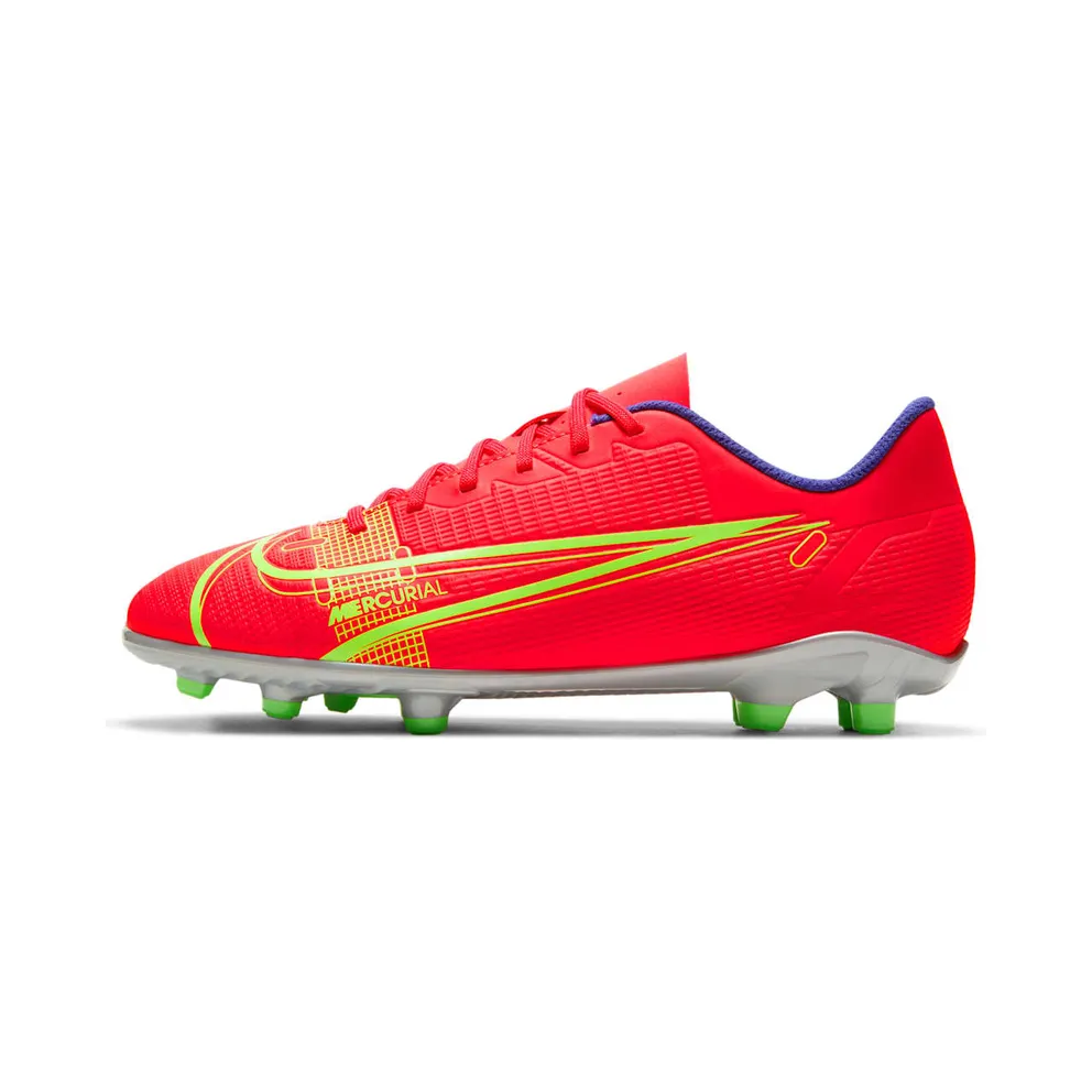 Nike Vapor 14 Club FG/MG Bright Crimson Metallic Silver (CV0823-600)