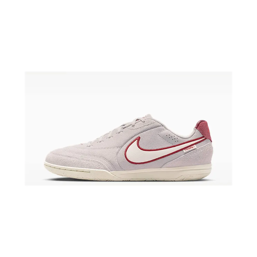 Nike Tiempo Streetgato PRM Indoor/Court Low-Top “Moon Particle/Team Red/Chalk” (HV3493-216)