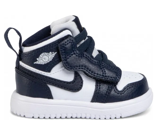 Jordan 1 Mid Alt White Metallic Gold Obsidian (TD) (AR6352-174)
