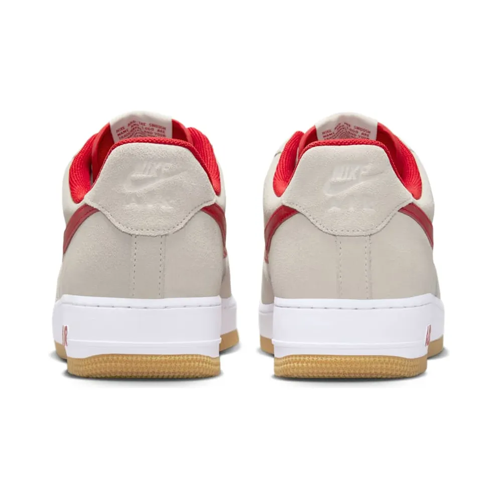 Nike Air Force 1 Low ’07 LV8 “Summit White Varsity Red Gum” (IB6388-101)