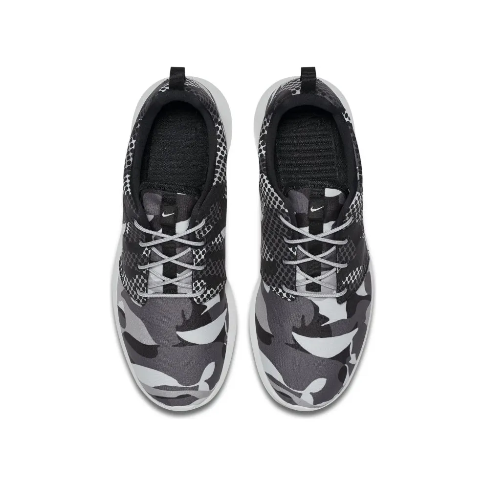 Nike Roshe One Print Camo White Black White/Black-Dark Grey-Wolf Grey (655206-100)