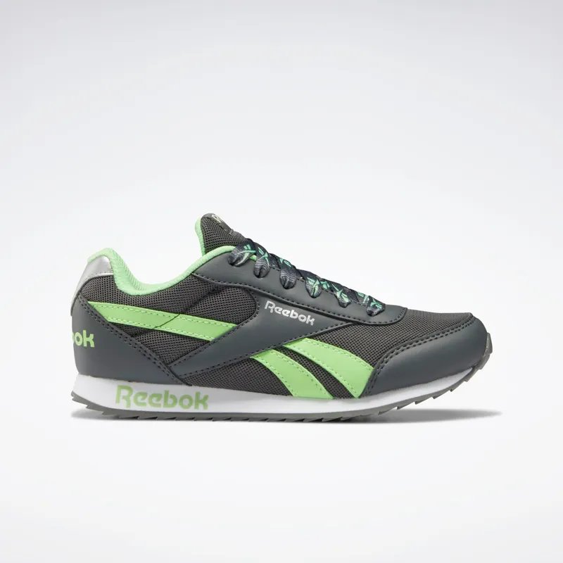 Reebok Royal Classic Jogger 2 Schoenen Essential Grey / Semi Neon Mint / Silver Metallic