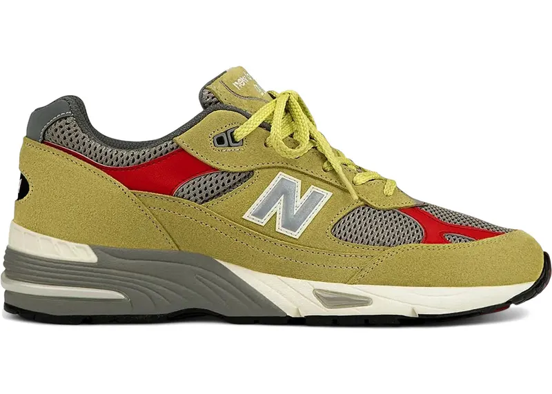 New Balance 991 Celery / Red (M991LD1)