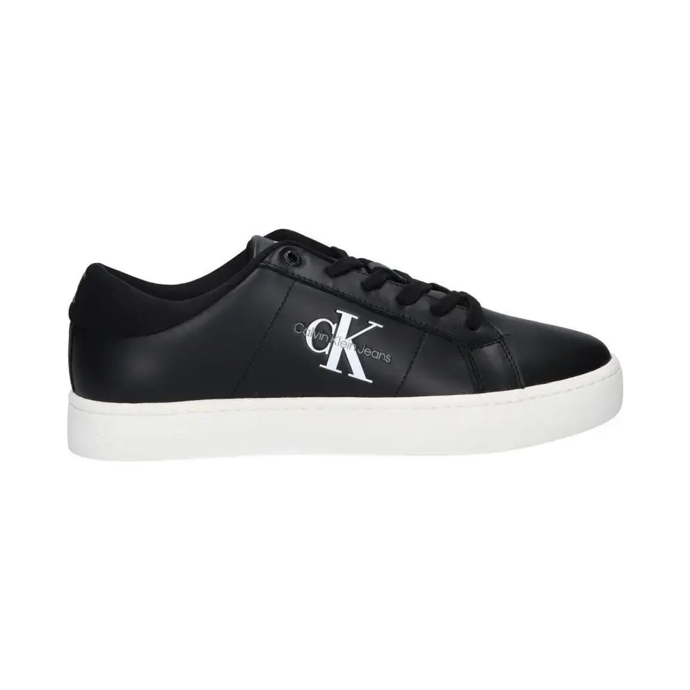 Calvin Klein – Classic Cupsole Low – Men – Shoes – White (YM0YM00864-BLACK-WHITE)