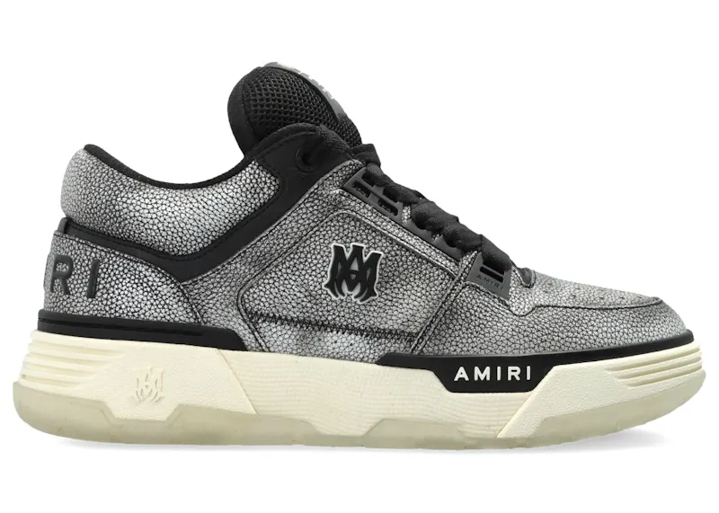 AMIRI MA-1 Pebbled Silver Black (AMSNSN1056-001)