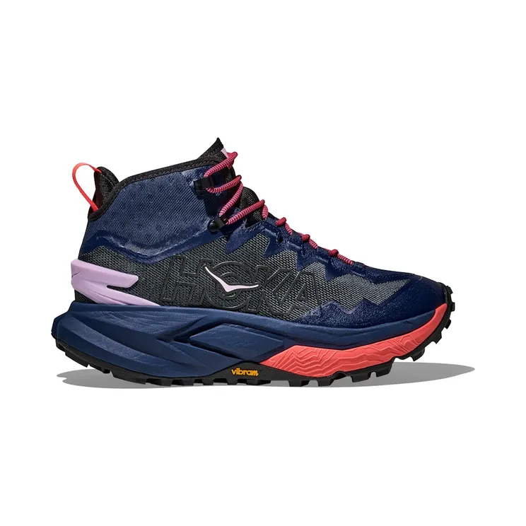 Hoka One Mafate Hike Midnight Blue Neon Flame (1171903-MLNN)