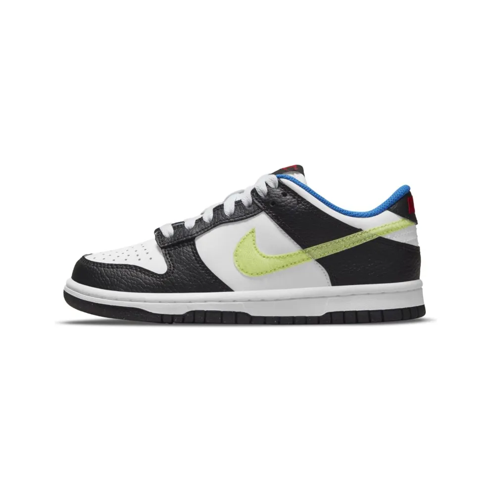 Nike Dunk Low Signal Blue Lemon Twist (GS) (DQ0977-100)