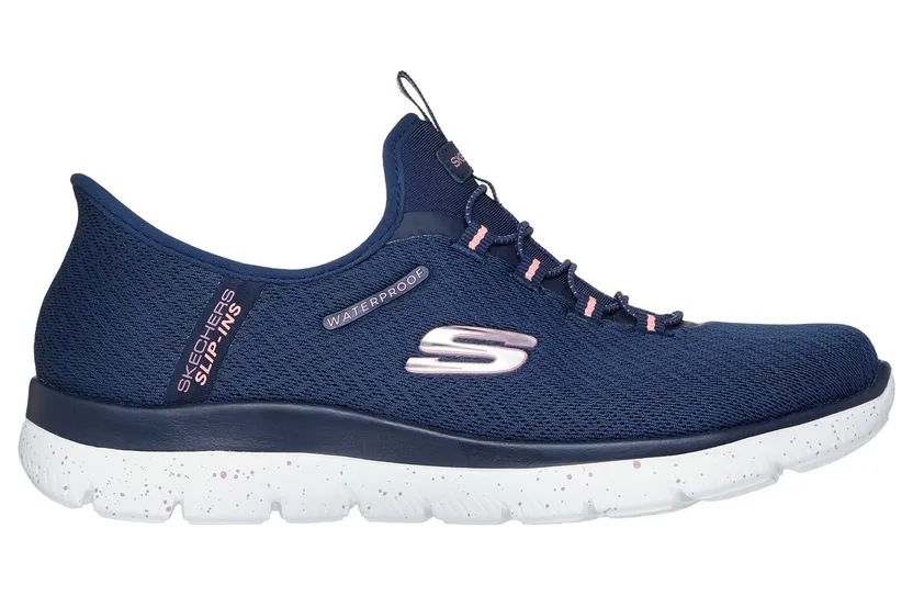 Skechers Slip-ins Waterproof: Summits – Best Choice Sneaker Marine/Koraal