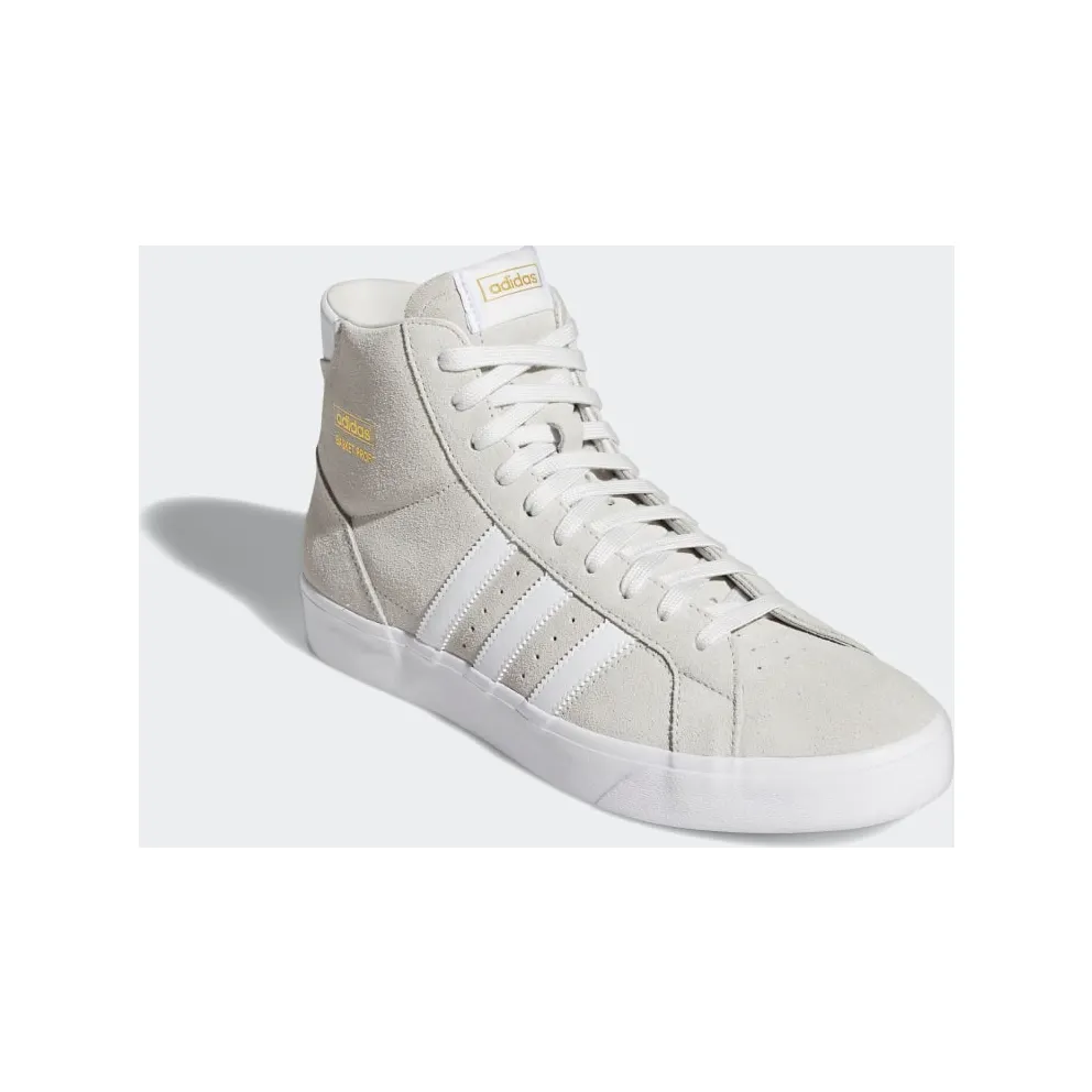 adidas Basket Profi Crystal White / Cloud White / Gold Metallic (FY7724)