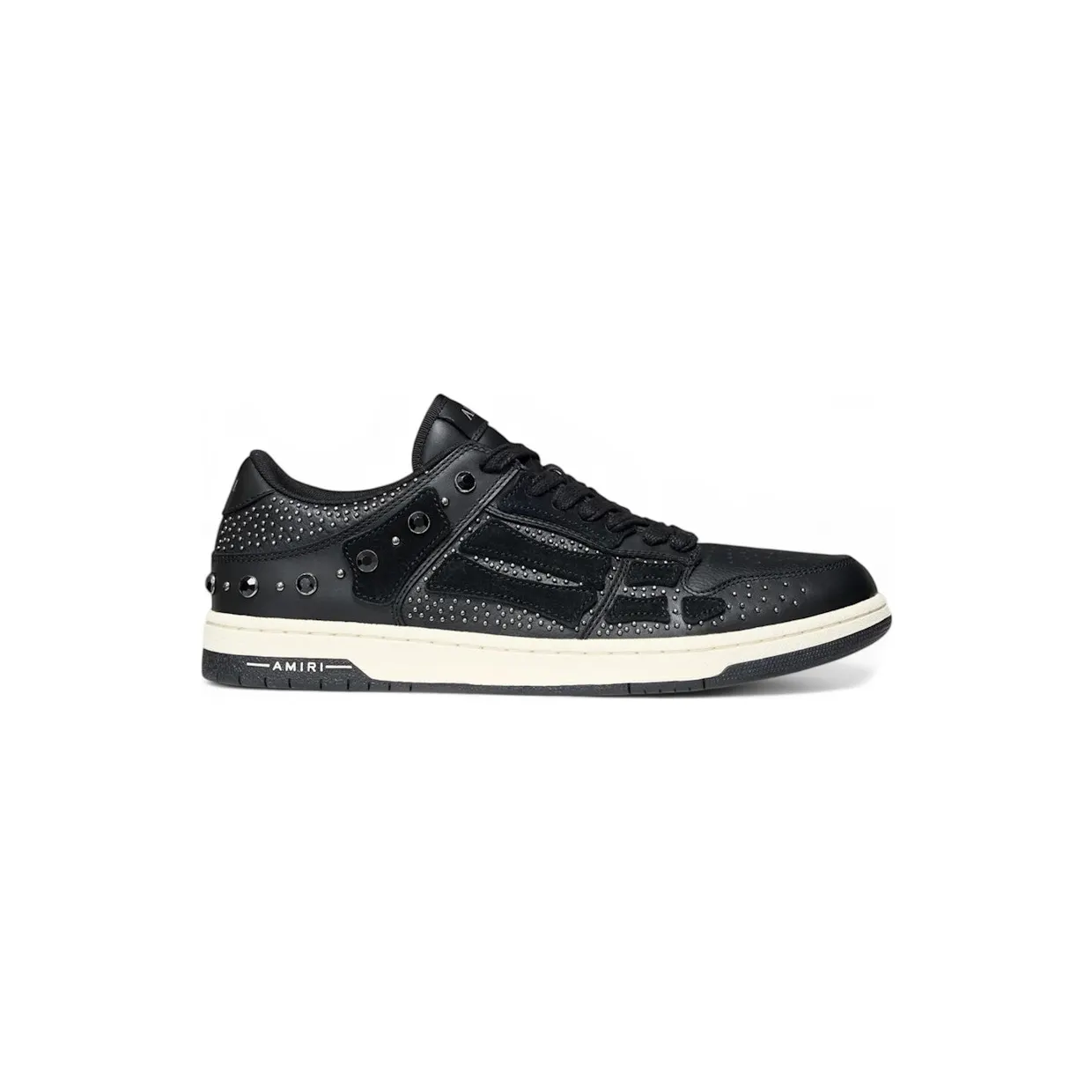 AMIRI Skel-Top Low Crystal Studded Black (AMFOSR1170-001)