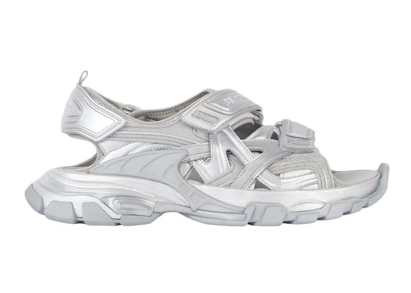 Balenciaga Track Sandal Silver (W) (617543W2FS68100)