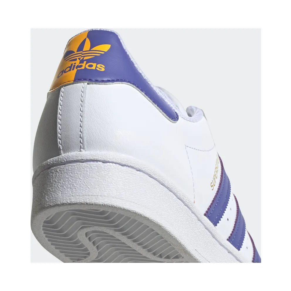 adidas Superstar Cloud White / Purple / Gold Metallic (FX5529)