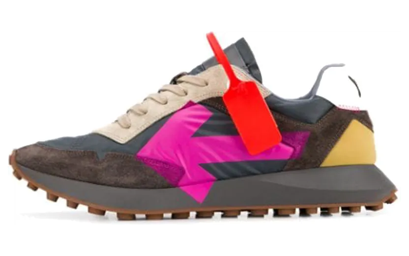 Off-White Arrow Sneaker Grey Pink (2020) (OMIA159R20D390590828)